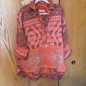 Free People- We the Free sky pullover, size large